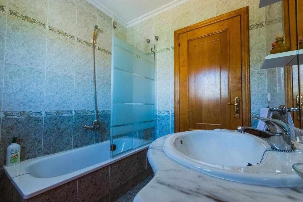 Casa Ourense Guxinde A Pereira Esterno foto